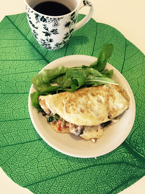Receta Omelette de champiñones | FIIT | Experiencia Fitness | Nutrición +  Entrenamiento